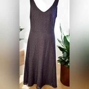 Elegant Chic Eyelet Lace midi dress Sz 12
Formal Cocktail Party Evening A Line
